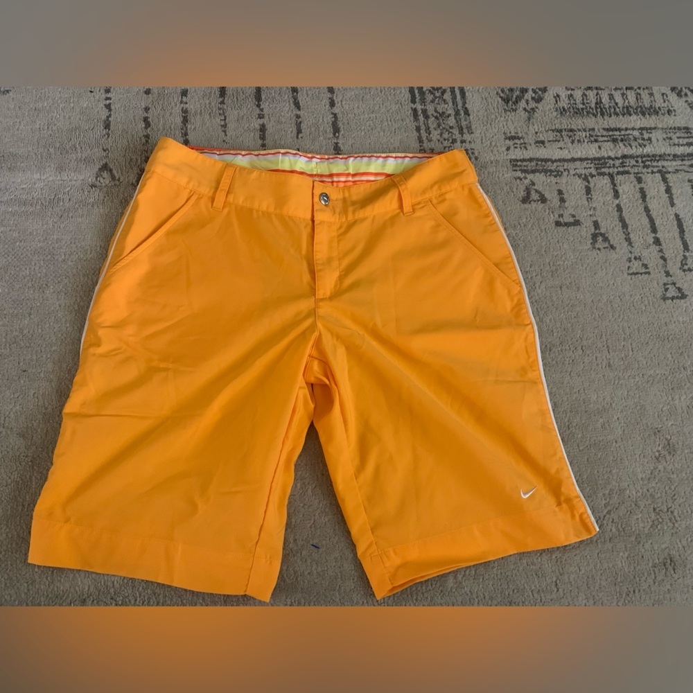 Yellow/orange Nike Bermuda Shorts Size M Medium